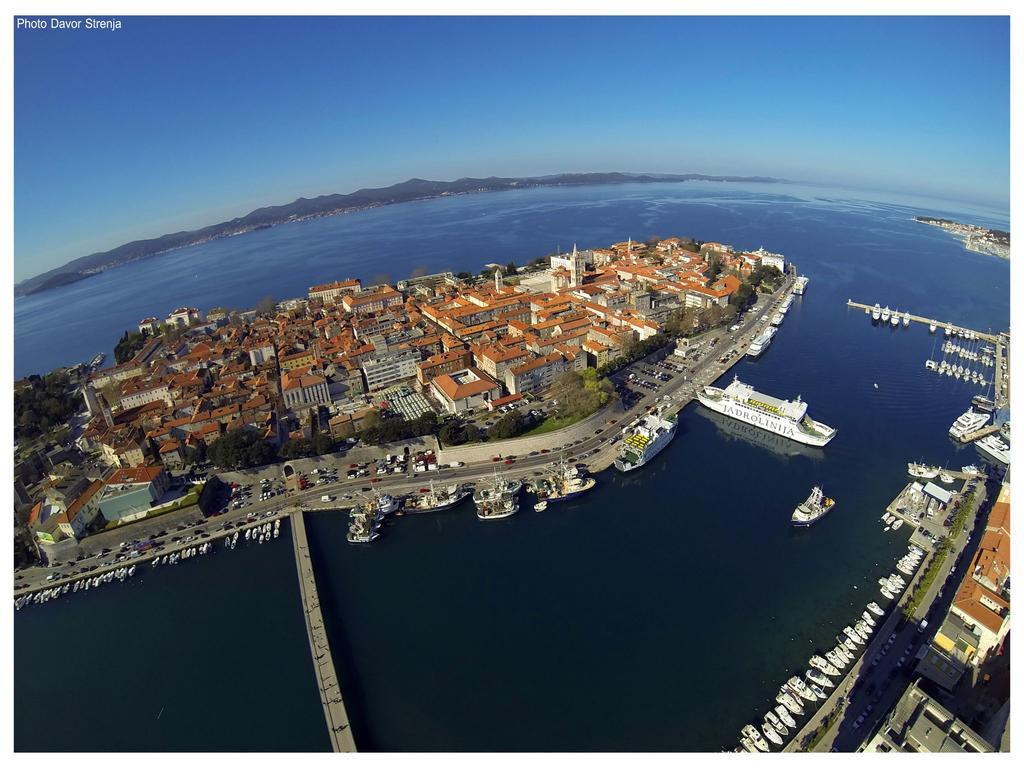 Apartment Veduta Zadar Eksteriør bilde