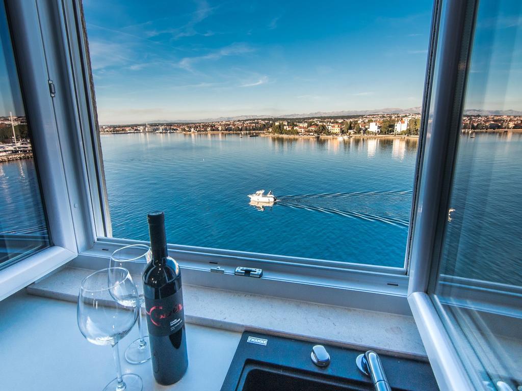 Apartment Veduta Zadar Eksteriør bilde
